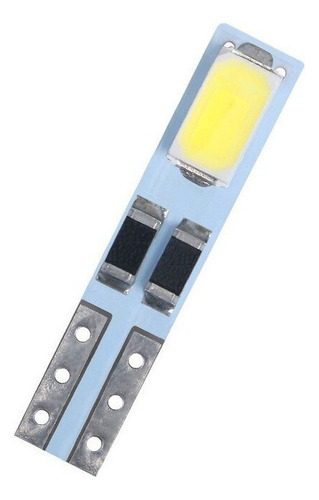10x Ampolleta Led T5 Canbus Anti Error 5630smd W3w Blanco