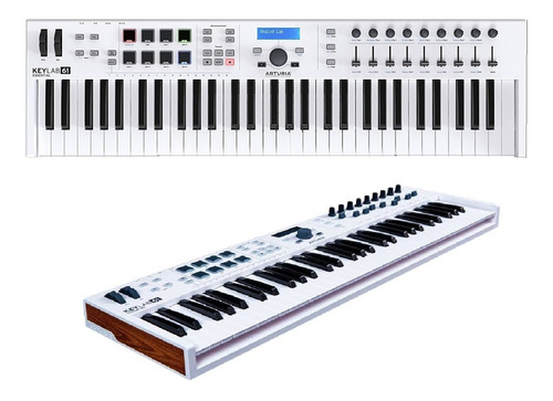 Controlador Midi Arturia Keylab Essential 61 Original Blanco