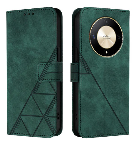 Funda For Honor Magic 6 Lite 5g Pu Funda Tipo Cartera De