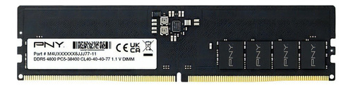 Memoria Ram Pny 16gb Ddr5 4800mhz Cl40 Box