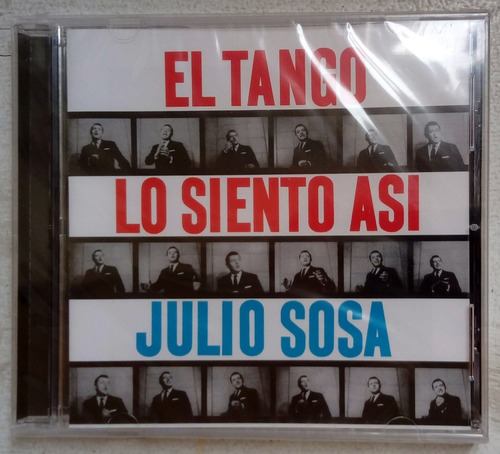 Julio Sosa El Tango Lo Siento Así Cd Sellado Arg / Kktus