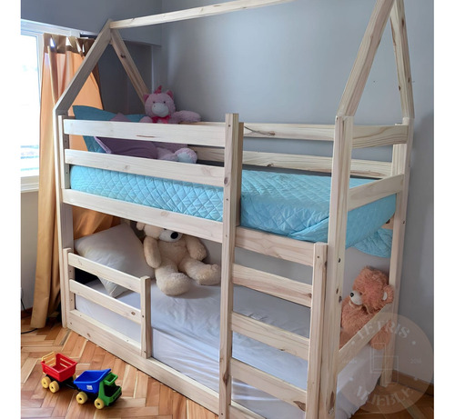 Cama Superpuesta Marinera Cucheta Montessori  1 Plaza