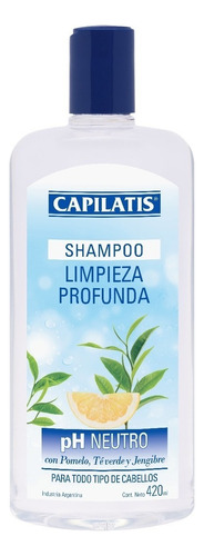 Limpieza Profunda Capilatis Ph Neutro Shampoo