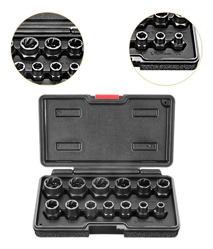 Juego De Herramientas De Enchufe De Impacto, 13 Piezas,