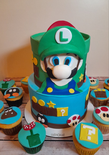 Torta Luigi Y Mario Bros