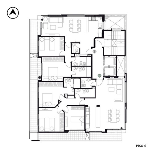 Departamento 2 Dormitorios En Venta - Rosario