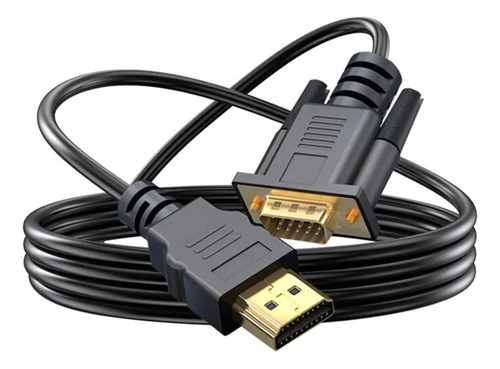 Cable Hdmi A Vga 1080p 60hz 1.8m