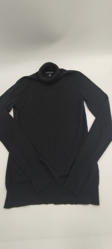 Suéter Cuello De Tortuga Banana Republic Negro Xs