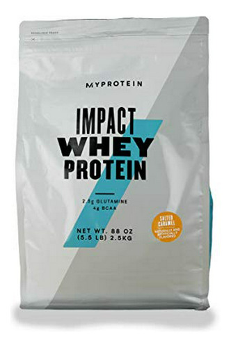 Proteína En Polvo Myprotein - Impact Whey, Caramelo Salado