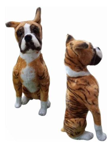 Peluche De Perro Bóxer /realista 