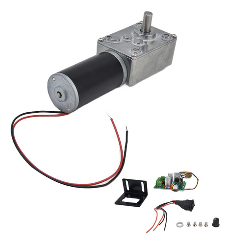 Motor Con Engranajes De 12 V, Dc12v, Turbo Worm, Máquina De