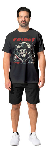 Polera Jason Enmascarado Viernes 13 Terror Hombre Mujer