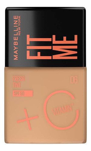 Base de maquillaje líquida Maybelline Fit Me Fresh tint Base De Maquillaje Maybelline Fit Me Fresh Tint tono beige - 30mL 30g