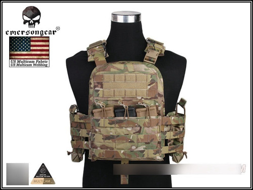 Chaleco Tactico Porta Placas Militar Airsoft Combate Ncpc 