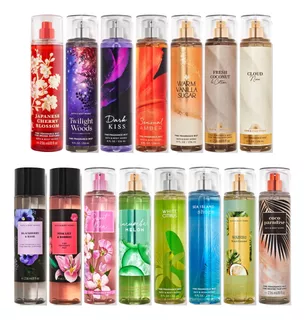 Pack X 2 Mist Corporal Bath And Body Works Diversos Aromas