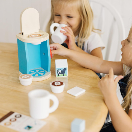 Melissa & Doug Juego De Café De 11 Piezas, Multi - ...