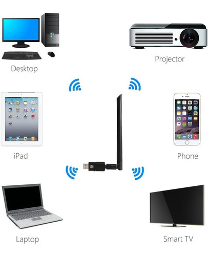 Realtek Rtl8812bu Adaptador Inalambrico Usb 1200 Mbps Con...