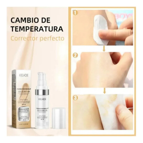 Fj Adecuada For Base Decolorada De Piel Madura, Spf 15