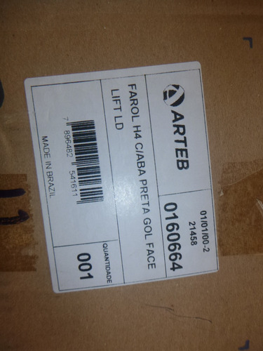 Faro De Volkswagen Gol Derecho 2006-2008 Original