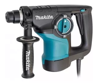 Rotomartillo electroneumático Makita HR2810 azul con 800W de potencia 120V