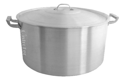 Cacerola De Aluminio N° 32 Gastronomica Capacidad 12 Litros