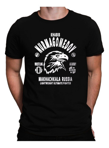 Camiseta Khabib Nurmagomedov Camisa Mma Lutador Russo