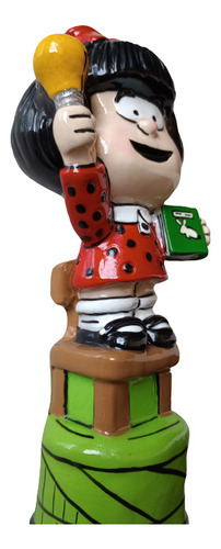 Figura Mafalda Estatua De La Libertad Artesanal