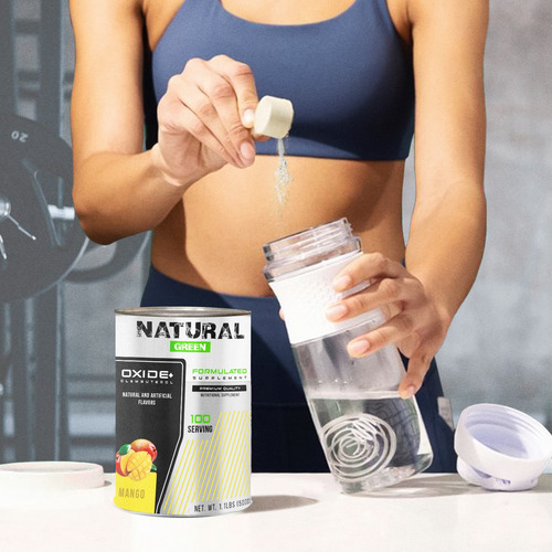 Óxido Nítrico + Clembu Green Pre Entreno 500g Mango