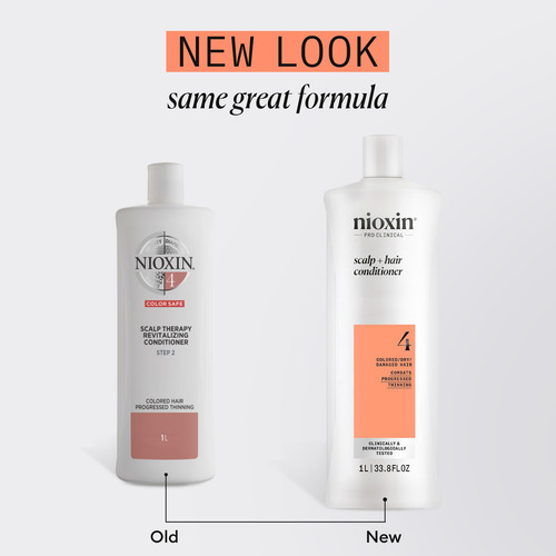 Acondicionador Nioxin System 4 Scalp Therapy, 1 Litro, Teñid