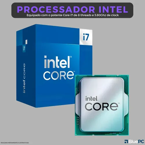 Computador Completo Speed Intel Core i7, 16GB RAM, SSD 512GB