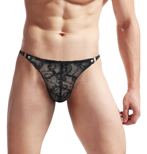 Calzoncillos Tanga De Encaje Con Espalda T Hombre Ropa Inter