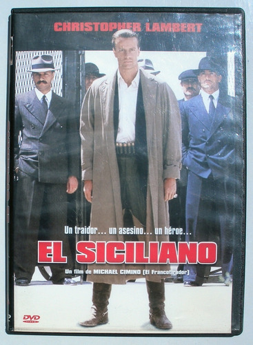 Dvd - El Siciliano - Dir Michael Cimino   Salvatore Giuliano