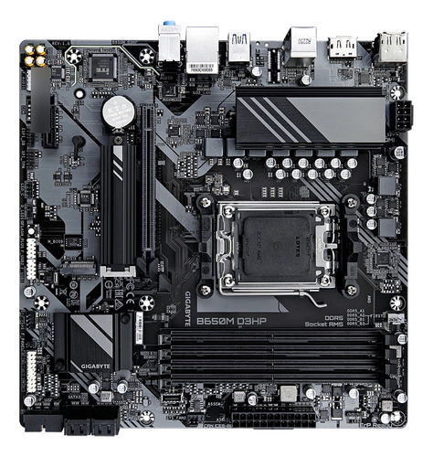 Tarjeta Madre Gigabyte B650m D3hp Micro Atx Am5 4ddr5 5600