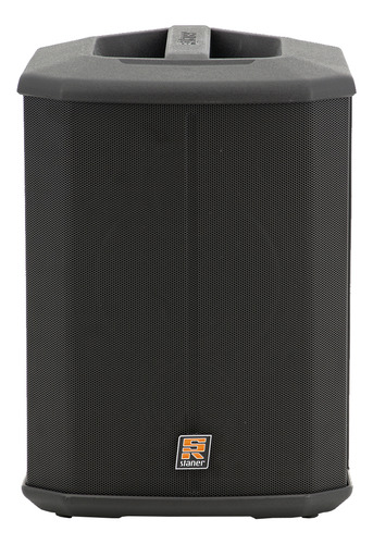 Caixa De Som Staner Sr65 M Compacta Portátil Bateria Preta Cor Preto 127/220v