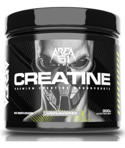 Creatina Monohidrato Area 51 Usa 300 Grs Despacho Gratis