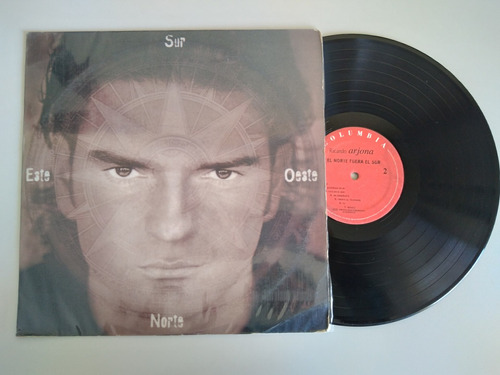 Ricardo Arjona Si El Norte Fuera El Sur Lp Vinyl Sony 1996 