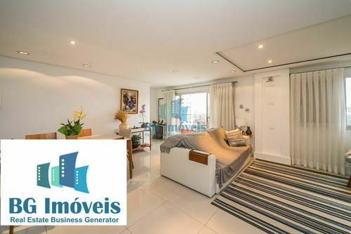 Imagem 6 de 30 de Apartamento 98m² À Venda Com 2 Quartos 1 Suíte E 1 Vaga Na Vila Romana-sp - Bg22-286
