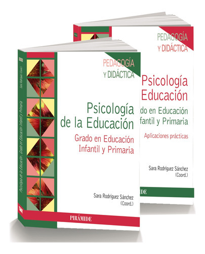 Pack Psicología De La Educación, De Rodríguez Sánchez Sara. Editorial Piramide, Tapa Blanda En Español, 9999