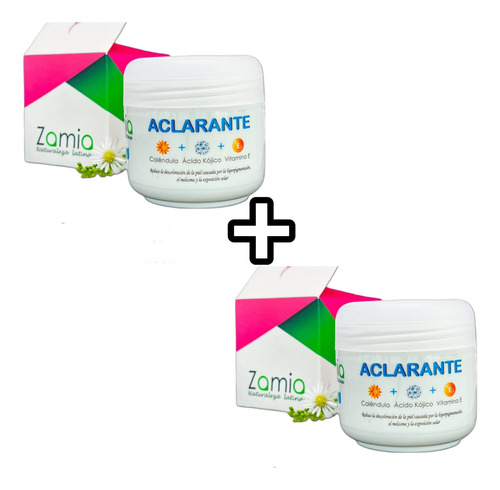 2 Und Crema Aclarante Zamia - G - g a $1304