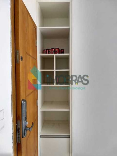 Imagem 7 de 15 de Luxuoso Apartamento Sala-quarto No Riachuelo, Com Infra, Varanda E Vaga Na Escritura. - Boap10498