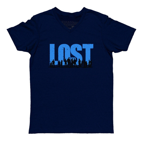 Lost Shadows Sombras Playera Cuello En V Neck Series De Tv