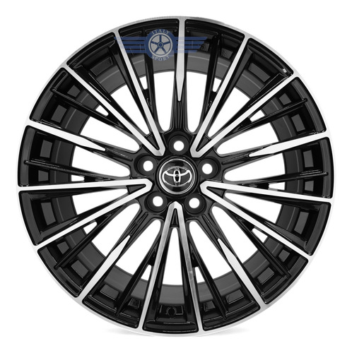 4 Rines 19 Toyota 5-114.3 Prius Sienna Camry Rav4 Corolla Black Machine