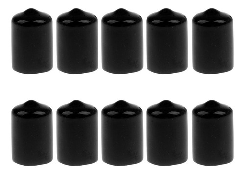 10pcs Billiar Tacos De Pallo De Color Negro Accesorios