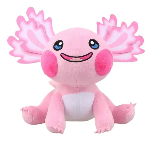 Precioso Juguete De Peluche Axolotl Con Forma De Salamandra