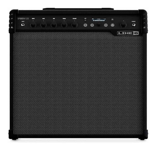 Amplificador Line 6 Spider V 120 para guitarra de 120W color negro 100V/240V