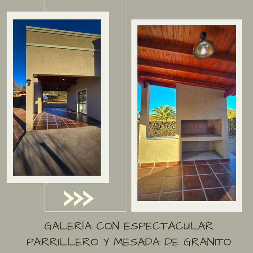 Vendo Casa A Estrenar En Villa Del Dique, Calamuchita, Cba