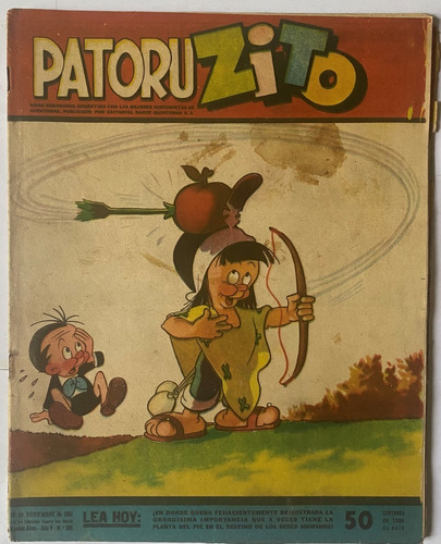 Patoruzito, Nº 265 Semanario De Historietas Grande 1950 Cr02