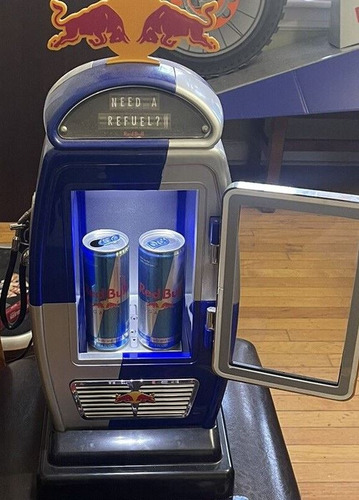 Red Bull Mini Refuel Cooler ( Nuevo Caja Original+accesorios
