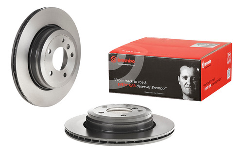 Disco Brembo Bmw 5 Series 530 Li 2007 A 2009 T Pza