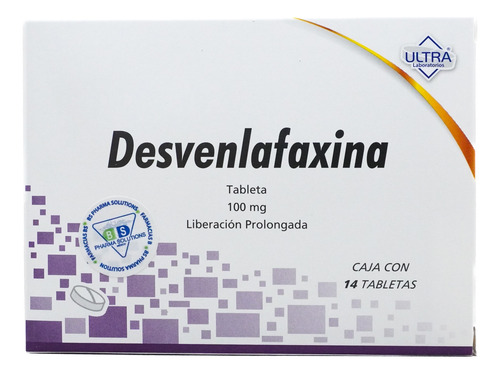 Desvenlafaxina 100mg Liberación Prolongada /14 Tabs Ultra